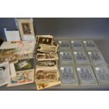 A Set of British Museum Natural History British Orchids Coloured Postcards, series 1-9, within