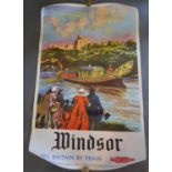 A British Railways Poster for Windsor - See Britain by Train, printed by Charles Read Ltd, 100 x