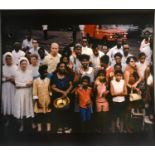 Paul Fusco, 1930 - 2020 RFK Funeral Train, Original Photograph signed Verso 50cm x 60cm