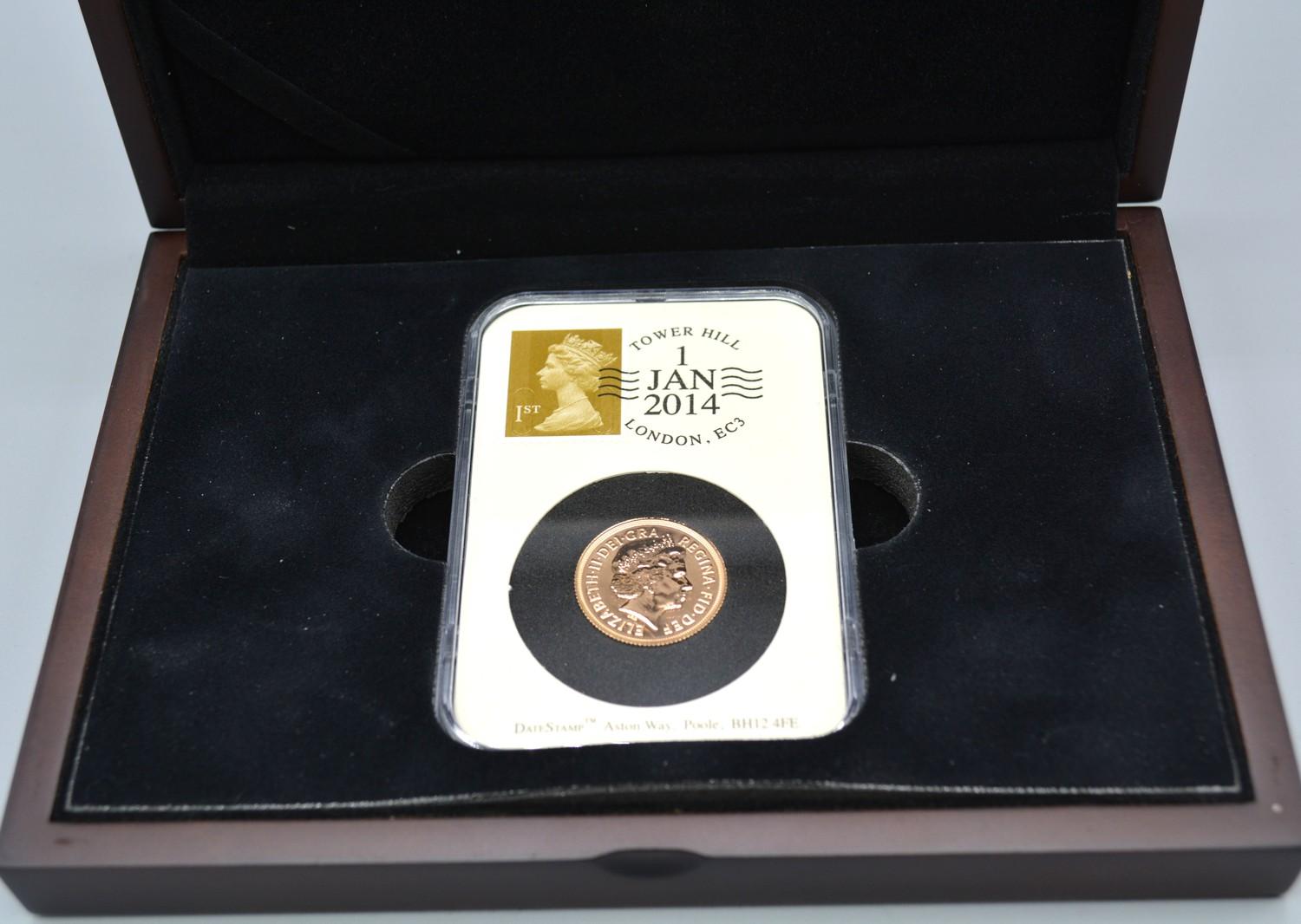 A Full Gold Sovereign dated 2014 - Image 2 of 2