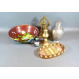 A Cloisonne Bowl together with various other related items