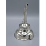 A George III Silver Wine Funnel, London 1815, 2oz