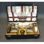 A Picnic Set by Coracle circa 1930, six place setting