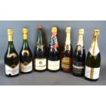 One Bottle Moet and Chandon Champagne Brut Imperial together with two bottles of Christophers
