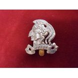 21st (County of London) Artists Rifles WWI Other Ranks Cap Badge (White-metal), Slider.