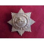 The Lincolnshire Regiment Officers WWI Helmet Plate (Gilding-metal), tab fitting. K&K: 1957