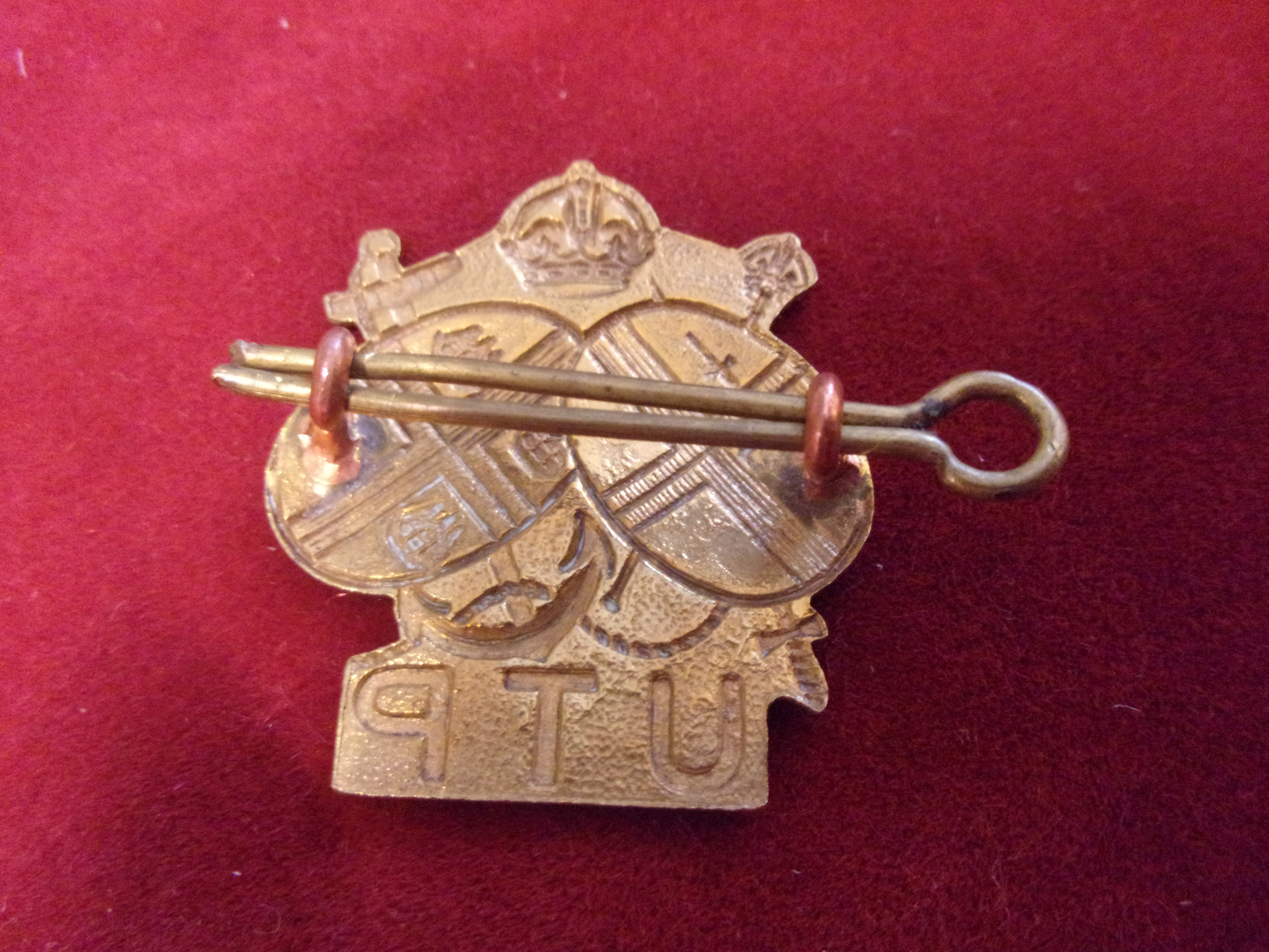Upper Thames Patrol Badge (Brass, lugs) - Image 2 of 2