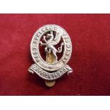 The West Somerset Yeomanry (Hussars) WWI Cap Badge (White-metal), slider. K&K: 1460