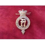 17th (Leicestershire) Regiment of Foot Glengarry and pre-Territorial era 1874-1881 Badge, K&K: