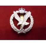 Army Air Corps EIIR Cap Badge (White-metal), two lugs, maker: Marples & Beasley, B'ham.