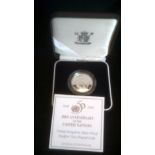 Great Britain 1995-Proof Piedfort-50th Anniversary of United Nations, Two pound coins .925 silver