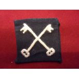 British WWII East Surrey Epaulette title for the battledress, an excellent example