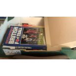 Football-Liverpool FC-small carton mostly 1980's-newspapers, calendar and books