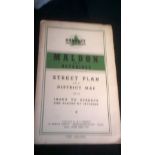 Malden and Heybridge (Essex) Vintage Street Plan, published Barnett 1/- Good condition