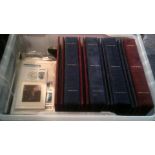 Great Britain & Commonwealth Benham Silk Collection (8) in special albums (200+). Also quantity of