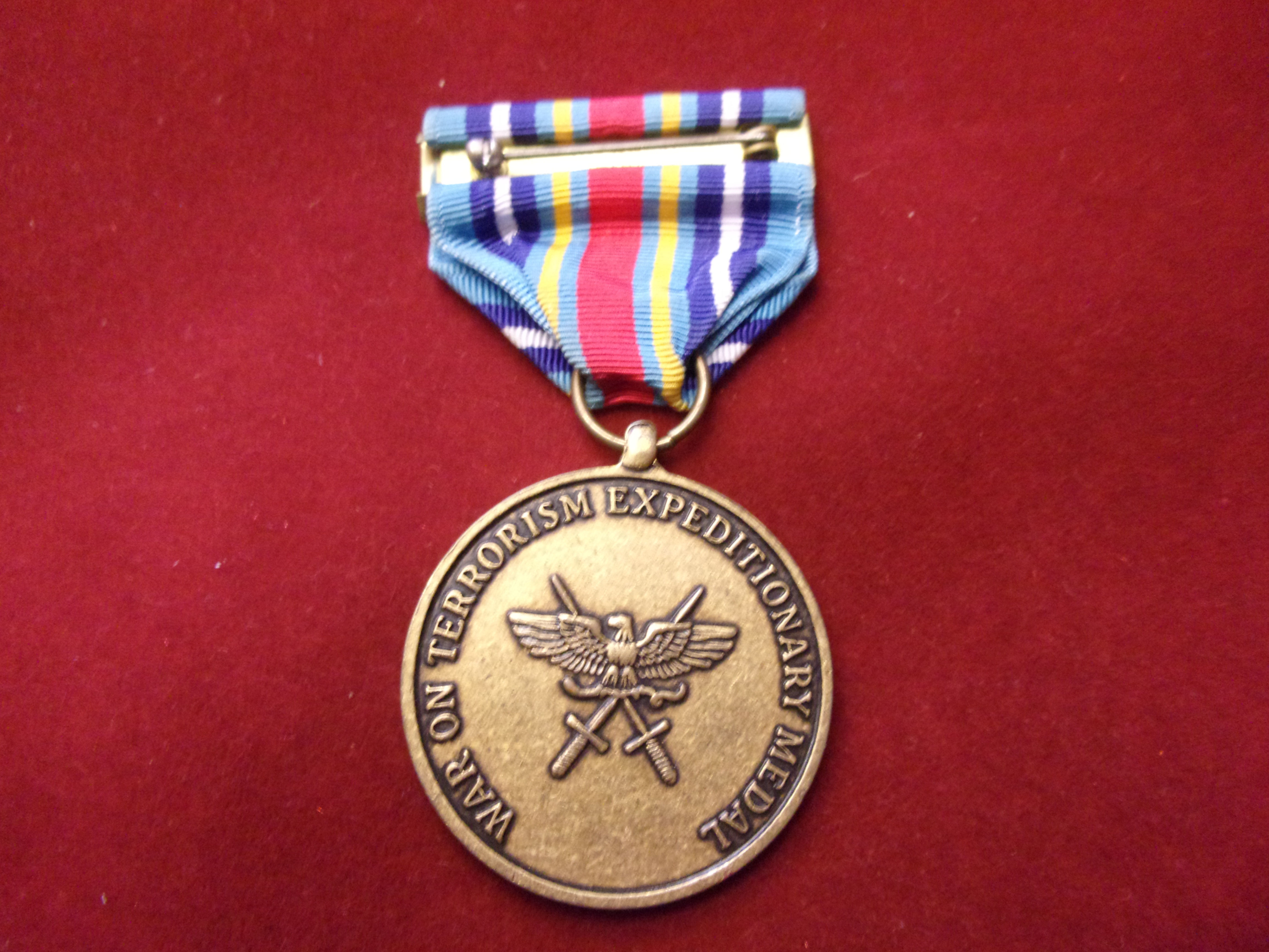 United States of America Global War on Terrorism Expeditionary Medal, makers marked on the pin ' - Image 2 of 2