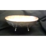 Silver -Silver 830 oval bowl, approx 23 x 15cm