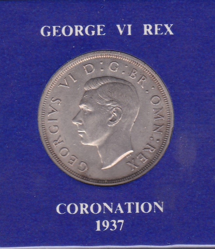 Great Britain 1937-Coronation Crown-AUNC