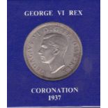 Great Britain 1937-Coronation Crown-AUNC