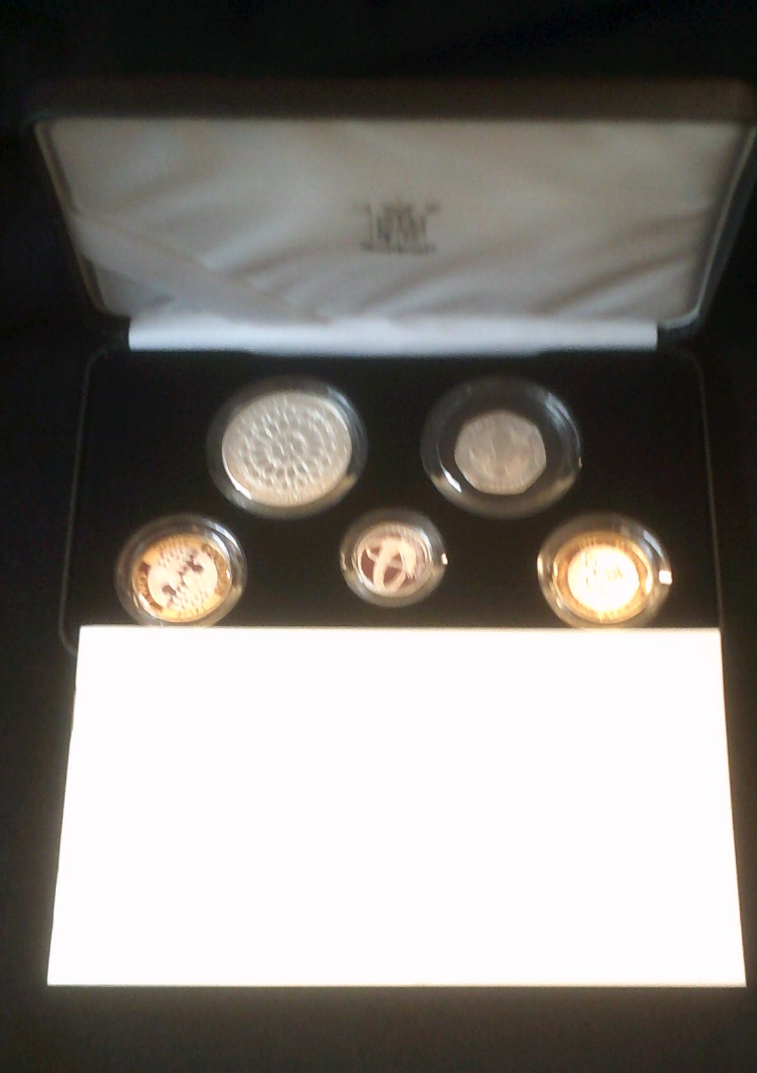 Great Britain 2007-Silver Piedfort Collection (5) boxed