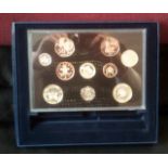 Great Britain 2004-Proof Collection (10) coins-cased/boxed