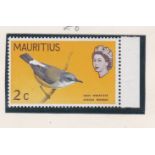 Mauritius 1965- 2 cents, SG317 W, watermark inverted, u/m mint