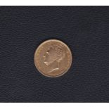 1830 - Gold George IV Sovereign, AVF. Spink: 3801