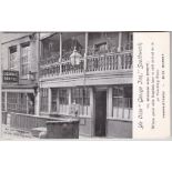 Postcard-(London)-Southwark-Advertising postcard for the Ye Olde 'George Inn' 17th Century