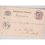 Postcard-Germany-Postal Stationery Cards-an early batch, mint + used, mostly 1880's to 1920 (55)