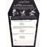 Activity and Competition Sheets (A4 size, 2 of each and two A4 posters) - Tim Burton's A Nightmare