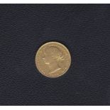 1864 - Australia Gold Sovereign (Sydney Mint), Good Fine. A scarce coin.