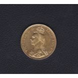 1887 - Gold £2- Coin, Victoria Jubilee Head. Spink: 3865