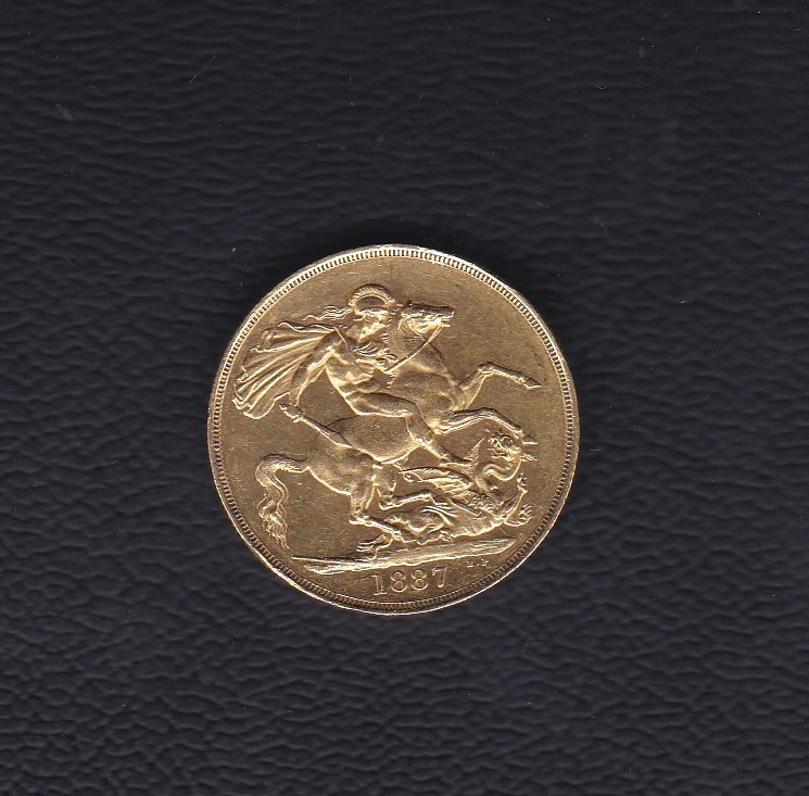 1887 - Gold £2- Coin, Victoria Jubilee Head. Spink: 3865 - Image 2 of 2