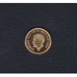 1936 - Gold EDVIII Sovereign, Proof, FDC. Spink
