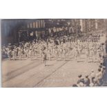 Postcard-Shriners parade-Roochester New York-1911 superb RP postcard of the parade-Newman Photo