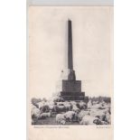 Postcard-Berkshire-Newbury Fackland Memorial-Pub Righton, used 1905