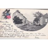 Postcard-USA Nantucket-An Old Street-used 1904 nice early Private Mailing Card