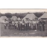 Postcard-Military 1907-lst V.Bn Durham light Infantry-Ripon Camp-fine RP group of 20