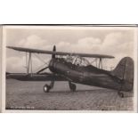 Postcard-Aviation-Real photo postcards (4) Junkers B56, Seaplane etc