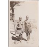 Postcard-Ethnic-Nice batch with African Children, Native Girls, Swazi dancer etc (6)