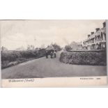 Postcard-Suffolk Walberswick (South) early Street scene, valentines 39950, used 1906 some activity