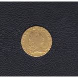 1764 - George III Gold Half Guinea, GF/NVF