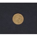 1777 - George III Gold Half Guinea, GVF. Spink: 3734
