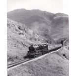 W.A.Sharman Photographic Quality Archive (10" x 8")-West Highlander -28/5/84, 5407 climbs up towards