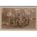 Postcard-Gloucestershire Regiment-WWI RP Group and other Salisbury Plain 1924 RP