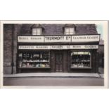 Postcard-Shop Fronts Thurmott Ltd, photograph shop front, travel goods/leather goods/harness