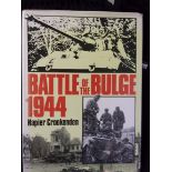 Military Book-Battle of the Bulage 1944, by Napier Crookenden, hardback, fully illustrated, pub;