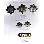 4th/7th Dragoon Guards Cap Badges (3) including: Officers and O.R's (G/m, w/m & silver-plate) with