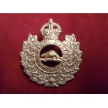 Canadian Engineers Corps CEF WWI Cap Badge (Gilding-metal), two lugs