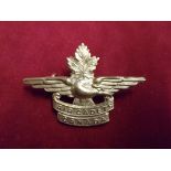 Royal Cadets Canada WWII Cap Badge (Gilding-metal), two lugs